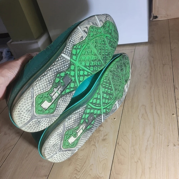 Nike Air Max LeBron 10 low Easter Crystal mint green size 13 Mens - Picture 6 of 8